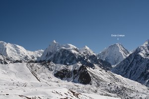 Dorje Lhakpa 6966 m.from Tsergo Ri