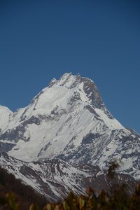 The impressive Ganesh V 6770 m. from Taruche