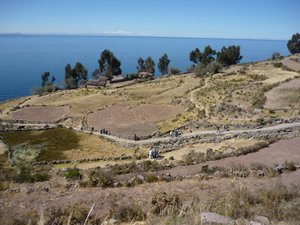 pohled na lago Titikaka