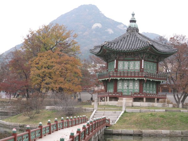 Pond at Gyeongbokgung