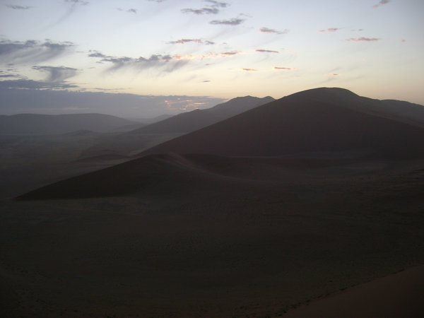 Sunrise from the dune