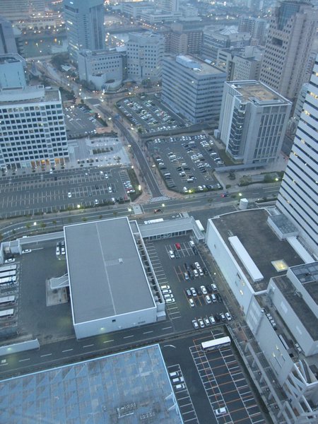 Japan has parking lots!