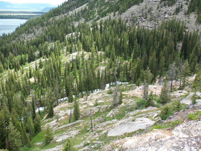 View from Inspiration Point - Grand Teton