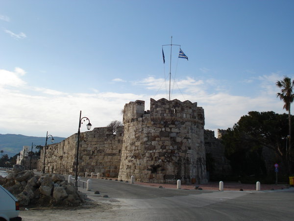 Castle on Quay in Kos