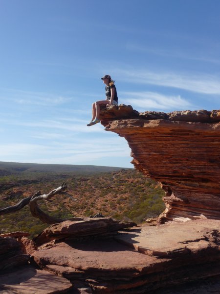 Looking out over Kalbarri National Park