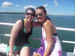 The ferry from Hervey Bay