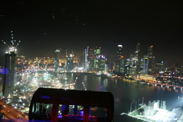 View of Singapore from the Flyer