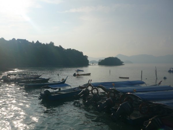 03 Fishing boats at Telaga Harbour