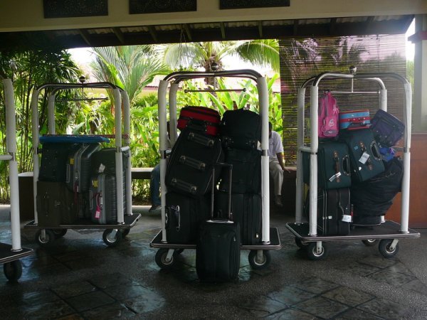 02 Luggage for the eight of us