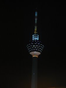 01 KL Tower by night