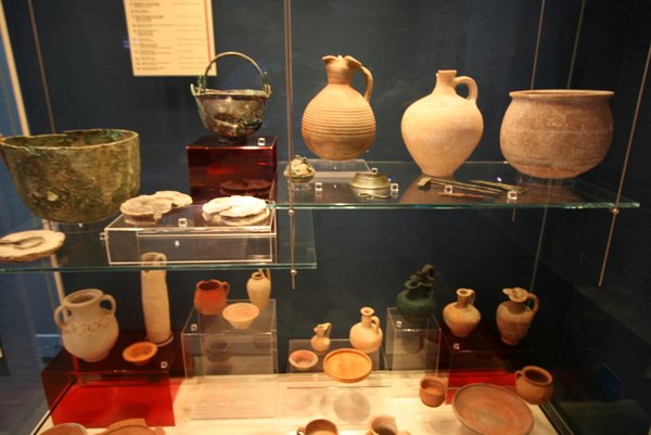 46 Excavated pottery