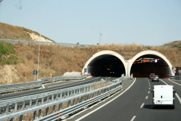 10 One of many tunnels
