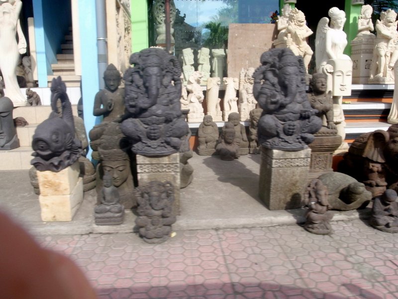 24 Stone carvings
