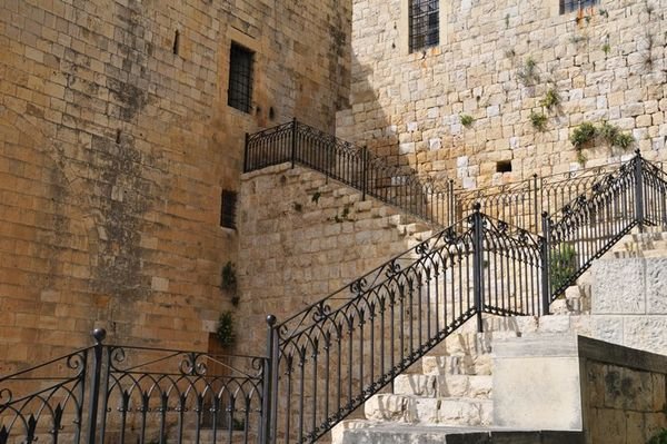 Timeless stairway - Deir Al-Qamar, Lebanon