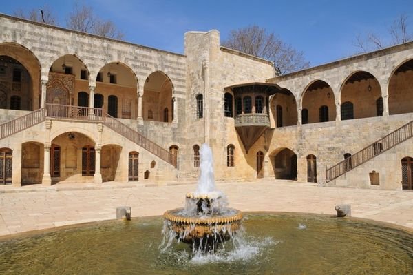 Courtyard - Beiteddine Palace, Lebanon