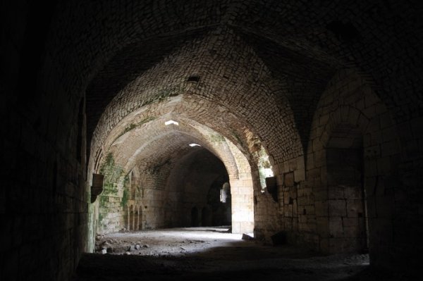 The Long Room within Krak des Chevaliers