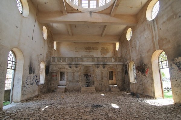 A destroyed church - Quneitra, Syria
