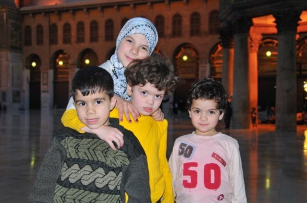 The curious children of Syria - Damascus