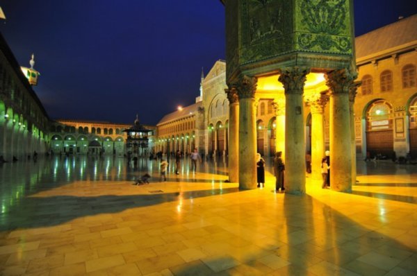 Evening reflections - Umayyad Mosque, Damascus, Syria