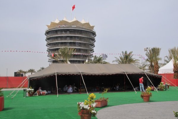 Traditional hospitality tent - Bahrain International Circuit