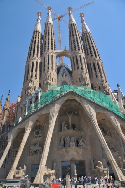 Work in progress - Sagrada Familia, Barcelona, Spain