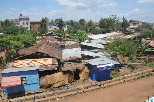 View from my hotel in Bahir Dar - Ethiopia