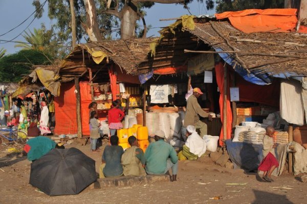 Late afternoon at the Bahir Dar markets - Ethiopia