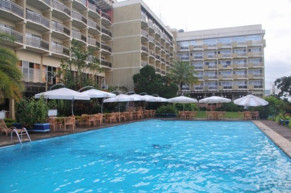 Pool at Hotel des Milles Collines - Kigali