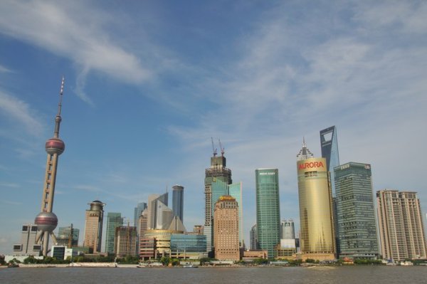 The new face of China - Shanghai skyline