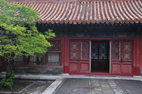 Building within the streets of The Forbidden City, Beijing