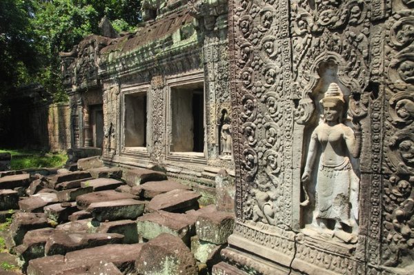 The temple of Preah Khan - Siem Reap, Cambodia