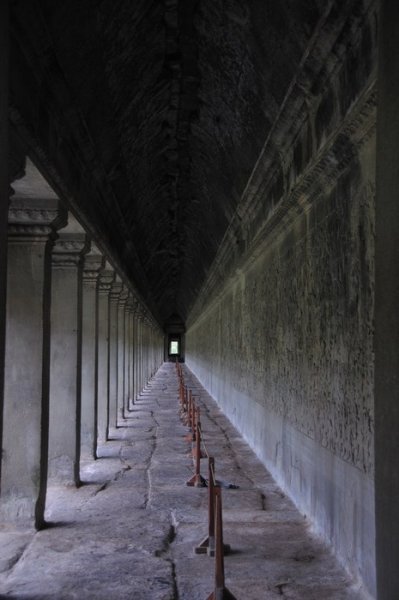 Corridor of the Third Enclosure - Angkor Wat, Siem Reap, Cambodia