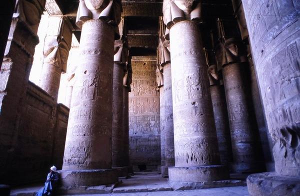 A step back in time - Temple of Hathor, Dendara