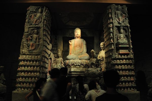 Relics from the Zhongshan Grotto (Song dynasty - 1067CE) - Shaanxi History Museum, Xi'an, China 