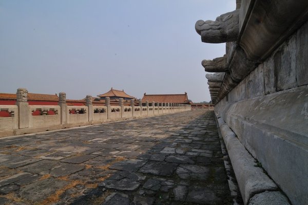 Walkways that seem to go on forever - Forbidden City, Beijing, China