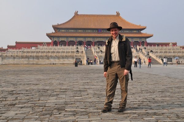 My favourite 'self-portrait' - Forbidden City, Beijng, China 