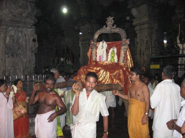 Procession for a deity