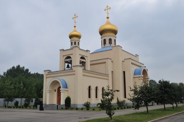 The seldom used Russian Orthodox Church - Pyongyang, North Korea