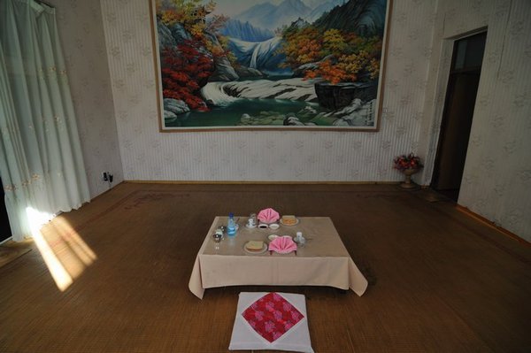 An isolated dining experience in Kaesong - North Korea