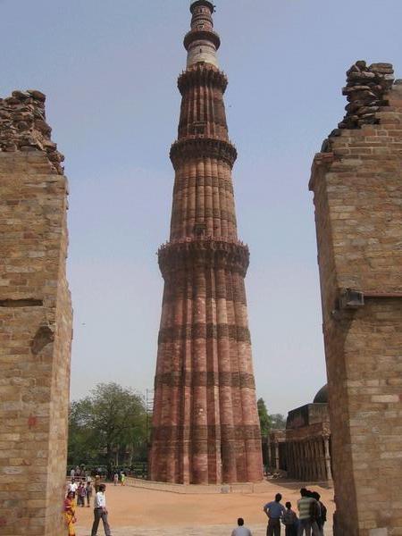 The 900 year old monument of Qitb Minar - Delhi