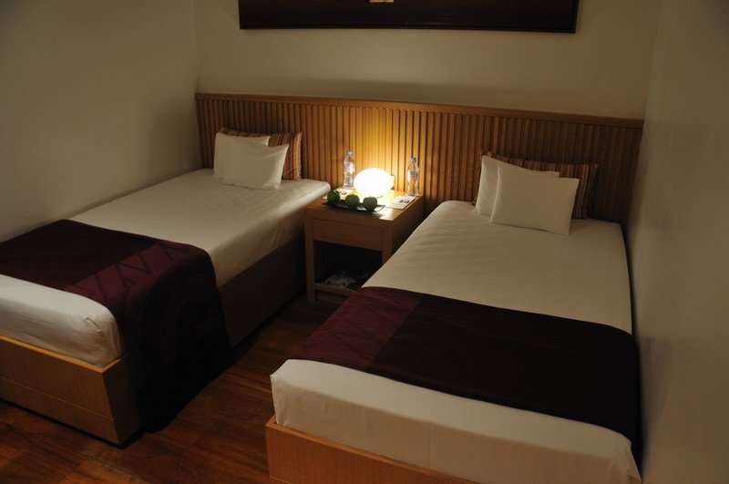 Beds within Qatar Airways First Class Lounge - Doha, Qatar