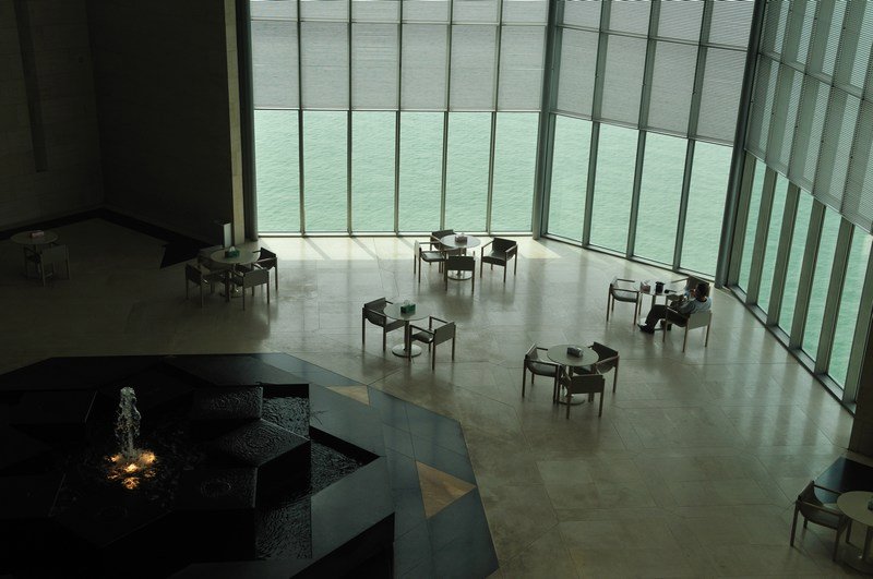 Cafe area within Museum of Islamic Art - Doha, Qatar