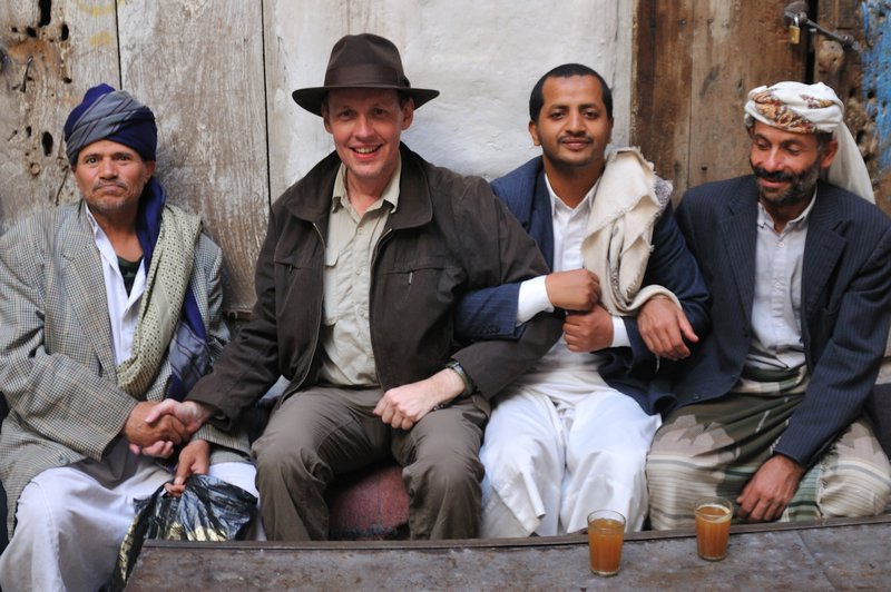 Friendship in Sana'a, Yemen