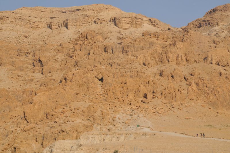 The discovery site of the Dead Sea Scrolls - Qumran, West Bank, Israel