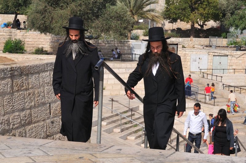 Hasidic Jews - Jerusalem, Israel