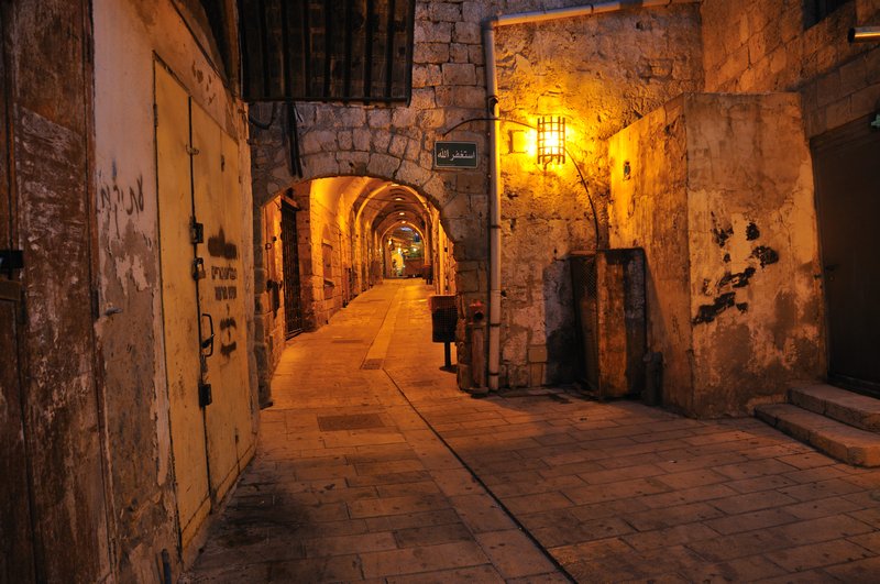 Akko at night - Israel