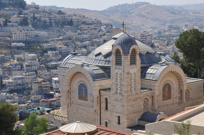 View of Church of St Peter in Gallicantu - Jerusalem, Israel