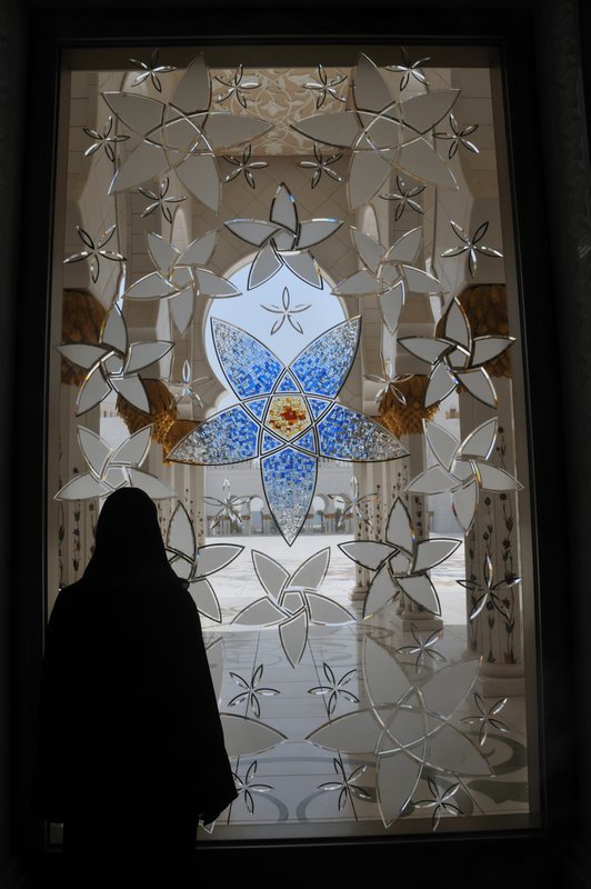 Window within Sheihk Zayed Grand Mosque - Abu Dhabi, UAE