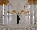 Black and White - Sheihk Zayed Grand Mosque, Abu Dhabi, UAE