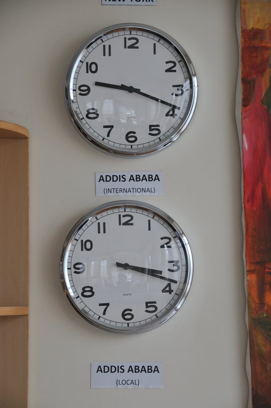 Double time in Ethiopia